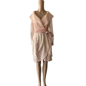 Vintage Niki Originals Peachy Pink Barbie Size 10 Dress